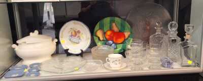CHINA AND GLASSWARE