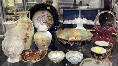 DECORATIVE CHINA AND GLASS