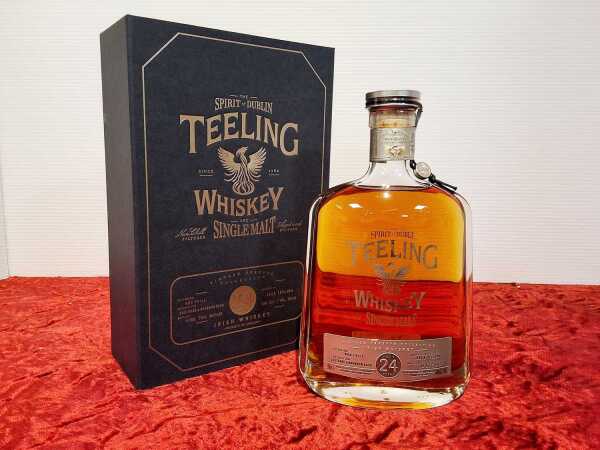 TEELING SINGLE MALT 24yr IRISH WHISKY