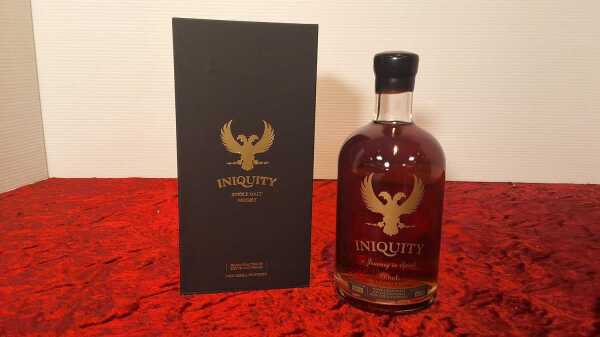 INIQUITY GOLD SOUTH AUSTRALIAN WHISKY