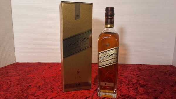 JOHNNIE WALKER GOLD LABEL 18yo WHISKY
