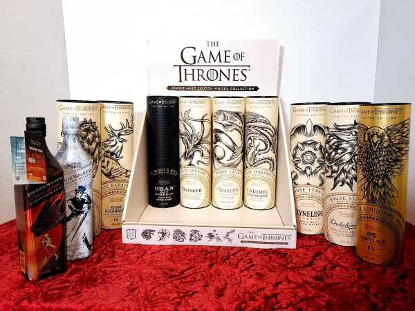 GAME OF THRONES WHISKY SET