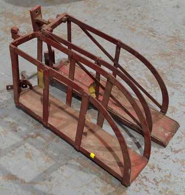 VINTAGE FIRE HOSE REEL HOUSINGS