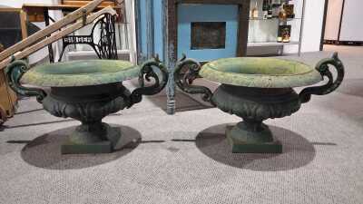CAST IRON URNS