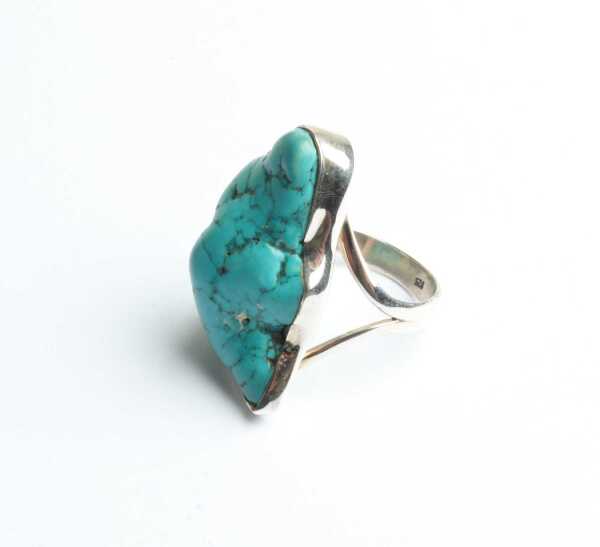 SILVER TURQUOISE RING