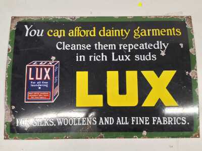 ENAMEL SIGN