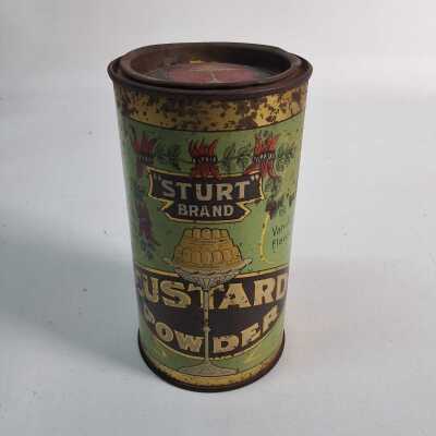 STURT CUSTARD POWDER TIN