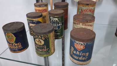 VINTAGE INGREDIENT TINS