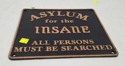 ASYLUM SIGN