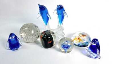 PAPERWEIGHTS & ORNAMENTS