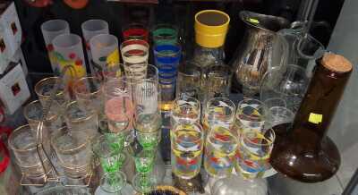 ASSORTED GLASSWARE