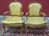PAIR OF ARMCHAIRS