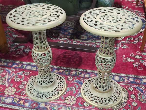 BRASS PEDESTALS
