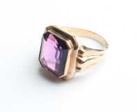 GOLD TOPAZ RING