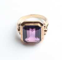 GOLD TOPAZ RING - 2