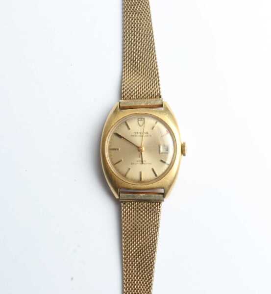 GOLD TUDOR WATCH