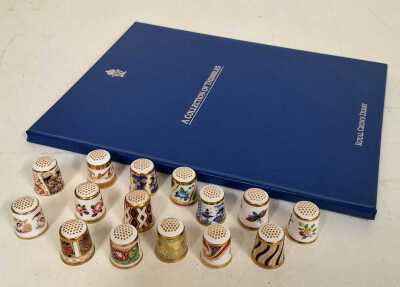 ROYAL CROWN DERBY THIMBLES