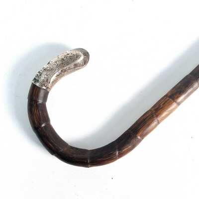 SILVER TIPPED CANE