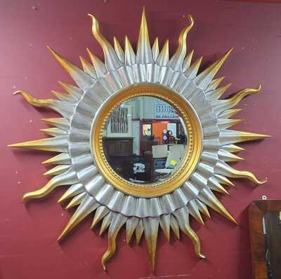RADIATING SUN MIRROR