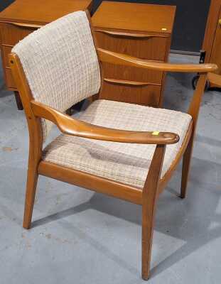 BROWN ARMCHAIR
