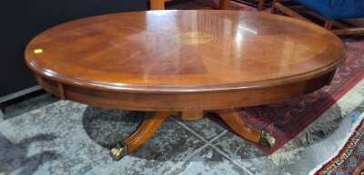 OVAL COFFEE TABLE