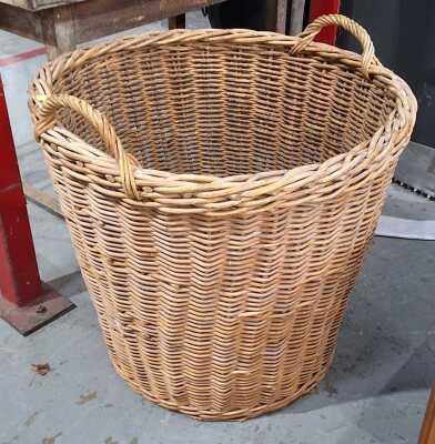 WOVEN CANE BASKET