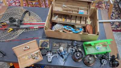 FISHING TACKLE AND REELS