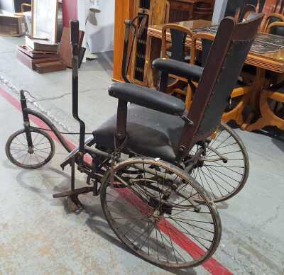 VINTAGE WHEELCHAIR