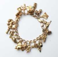 GOLD CHARM BRACELET