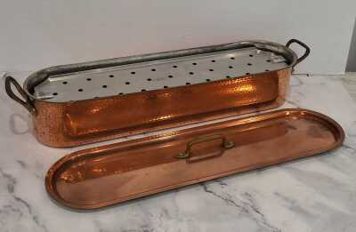 COPPER FISH POACHER