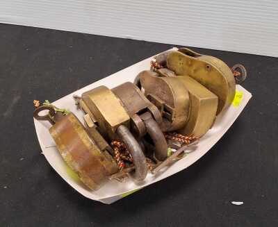 SIX PADLOCKS