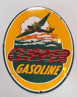 VINTAGE STYLE ENAMEL SIGN