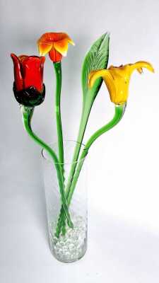 GLASS FLOWERS
