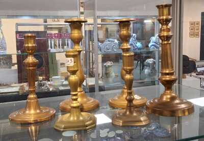 BRASS CANDLESTICKS