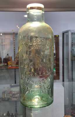 VINTAGE LOZENGE BOTTLE