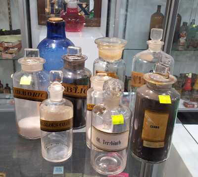 APOTHECARY BOTTLES