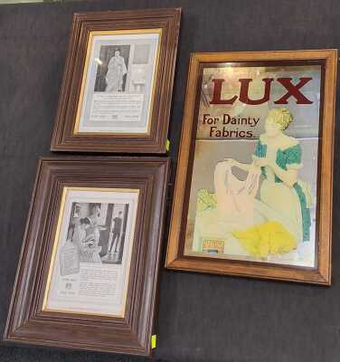 ADVERTISING MIRROR & PRINTS