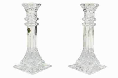 WATERFORD CRYSTAL CANDLESTICKS