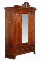 ART NOUVEAU WARDROBE - 2