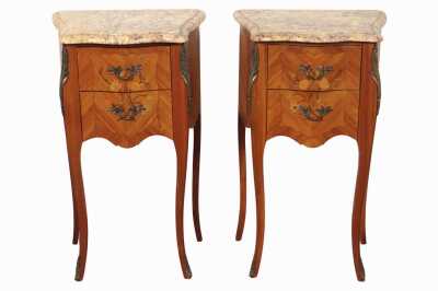 PAIR OF BEDSIDE DRAWERS