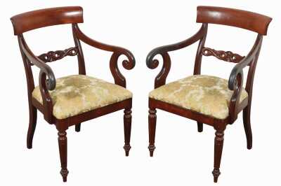 PAIR OF CARVER CHAIRS
