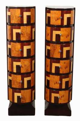 PAIR OF TALLBOY DRAWERS