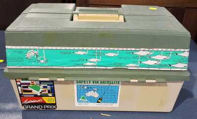 TACKLE BOX AND SUNDRIES