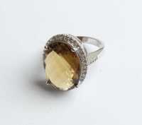 SILVER GEMSTONE RING - 2