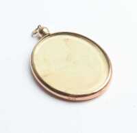 GOLD PHOTO LOCKET - 2