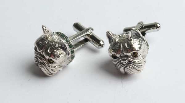 SILVER CUFFLINKS