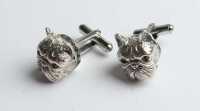 SILVER CUFFLINKS