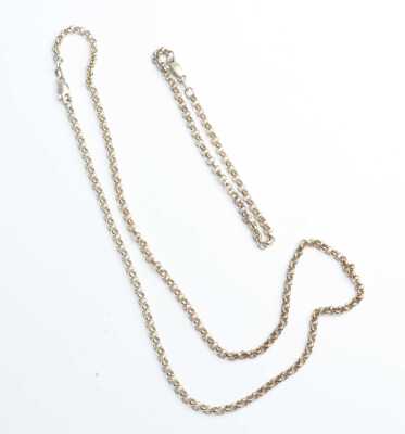 SILVER NECKLACE & BRACELET