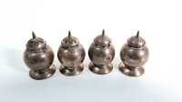 SILVER SALT SHAKERS