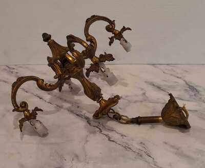 BRONZE CHANDELIER